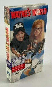 WAYNE'S WORLD VHS Tape 1993 PARAMOUNT MCDONALDS WATERMARK - New - Sealed - Picture 1 of 6