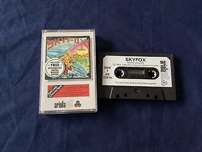 Skyfox Commodore 64 Game Ariolasoft • 1.99£