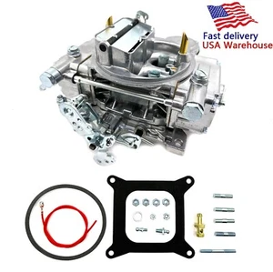 New 4 Barrel Carburetor 600 CFM Manual Choke for Holley 0-1850S 4160 - Picture 1 of 10
