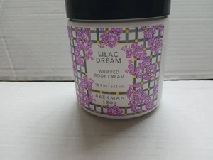 Beekman 1802 Pure Goat Milk Whipped Body Cream 18 oz LILAC DREAM New No Box - Picture 1 of 7