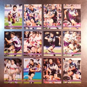 2009 NRL Select Champions Base Team Set (12 Cards) Melbourne Storm - Bild 1 von 4