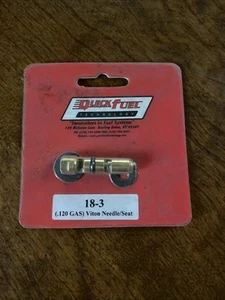 Carburador Holley de aguja y asiento .120" CCS AED BG QFT Viton ajustable 6-518 A154 - Imagen 1 de 1