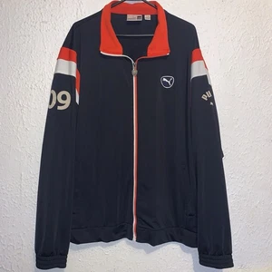 Y2K Puma Hombres Cremallera Completa 09 Bloques de Color Entrenamiento Chándal Chaqueta de Pista 2XL - Imagen 1 de 7