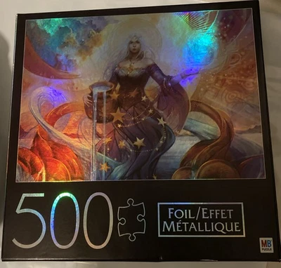 Milton Bradley 500 ПК металлический пазл - красивый пазл - новый запечатанный! Колдунья - Изображение 1 из 3