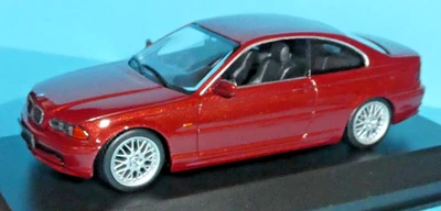 BMW 328 CI Coupe in Met. Red/Black trim  1999  Maxichamps   New  1:43 scale - Image 1 of 4