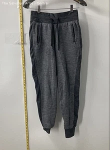 Lululemon Boys Gray Heather Elastic Waist Tapered Leg Jogger Pants Sz Approx. S - Picture 1 of 6