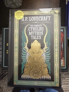 The Cthulhu Mythos Tales von H.P. Lovecraft neu versiegelt Leder gebunden mit Poster - Bild 1 von 7
