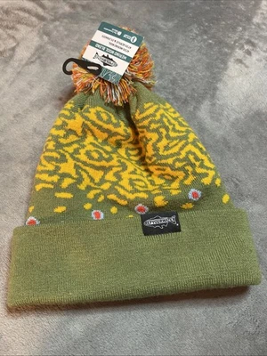 Rep Your Water - Sombrero de piel de trucha de arroyo nuevo con etiquetas Foto 1 de 4