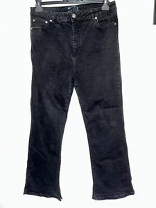 ASOS petite black flared jeans - Picture 1 of 5