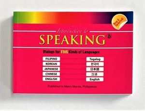 Introduction To Speaking Filipino Korean Japanese Chinese English Translation - Picture 1 of 1