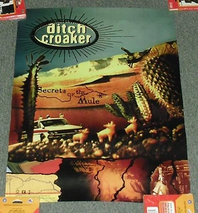 1996 *DITCH CROAKER* SECRETS OF THE MULE RERISE REC. PROMO POSTER 18X24 D PB2 - Bild 1 von 1