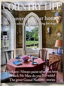 COUNTRY LIFE APRIL 7 2021 - DAVID HOCKNEY - MARGAM PARK - MR MEN - Picture 1 of 1