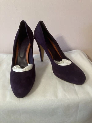 Zapatos de salón originales Loro Piana para mujer talla 8,5 (ciruela) de EE. UU. sin usar Foto 1 de 4