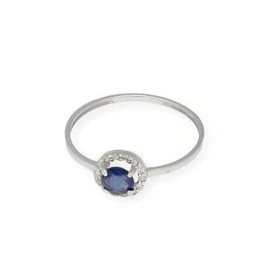 Anillo Rubí y Diamantes Oro Blanco Complementos de Mujer Joyería de Moda - Imagen 1 de 13