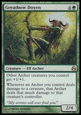 Magic the Gathering MTG Greatbow Doyen (125) Morningtide   MP