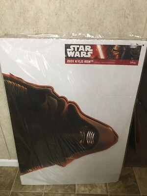 Kylo Ren Star Wars VII The Force Awakens Cardboard Cutout Party Decoration NEW S - Image 1 of 4