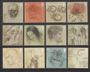 2019 SG 4170 - 4180 Multi-Choice Single 1st Stamps from 'Leonardo' PSB DY28 MINT - Picture 1 of 13