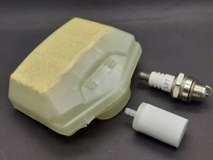 FILTER SERVICE KIT für HUSQVARNA 362 365 371 372 Luft Kraftstofffilter Zündkerze - Bild 1 von 3