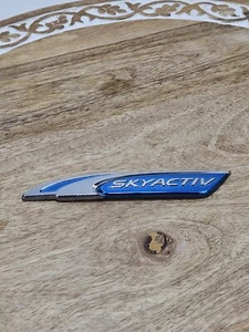 2010-2013 Mazda 3 Hatchback SKYACTIV Emblem Logo Letters Badge Rear OEM E46 - Picture 1 of 1