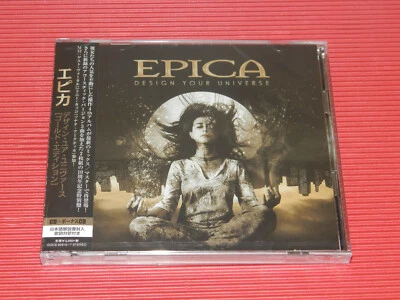 11B 2019 EPICA DESIGN YOUR UNIVERSE GOLD EDITION JAPAN 2 CD SET - Image 1 of 3