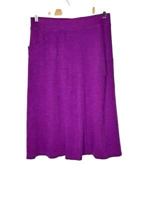 Horny Toad Womens Sascha Skirt Small Pocket Athletic Stretch Tencel Blend Purple - Image 1 of 4