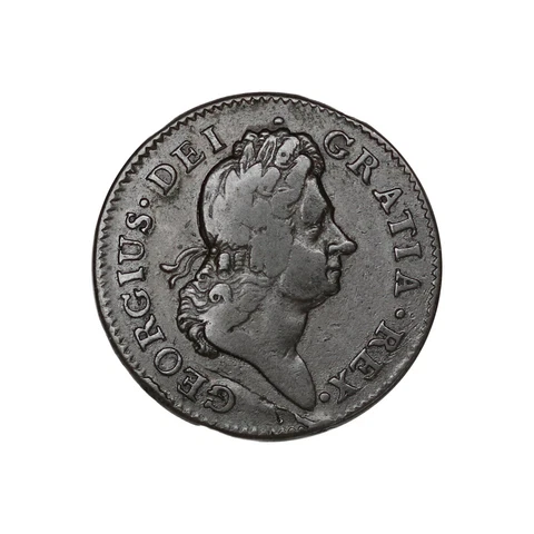 1722 Colonial Copper Hibernia Half Cent VF Very Fine Coin 1/2 Penny KM #21 Cover