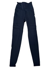 Leggings cargo de cintura alta negros Glyder para mujer talla XS NUEVOS CON ETIQUETAS - Imagen 1 de 7