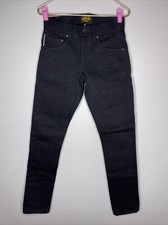 Brave Star Mens The Slim Straight Selvedge Black Jeans Size 28  Made In USA