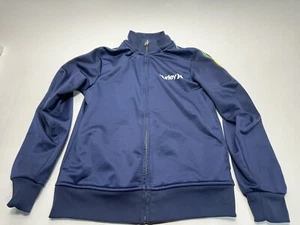 Hurley Boys 10 Jacket Hoodie Blue Full Zip Active Youth - Picture 1 of 8