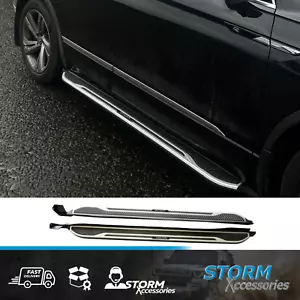 STX RUNNING BOARDS - SIDE STEPS - PAIR - 2PC PAIR FOR VW TIGUAN 2017 ONWARD - Picture 1 of 7