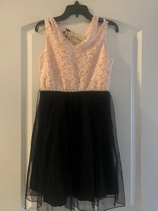 NEW Speechless Girls Pink / Black Party Dress - Size 12 - Picture 1 of 2
