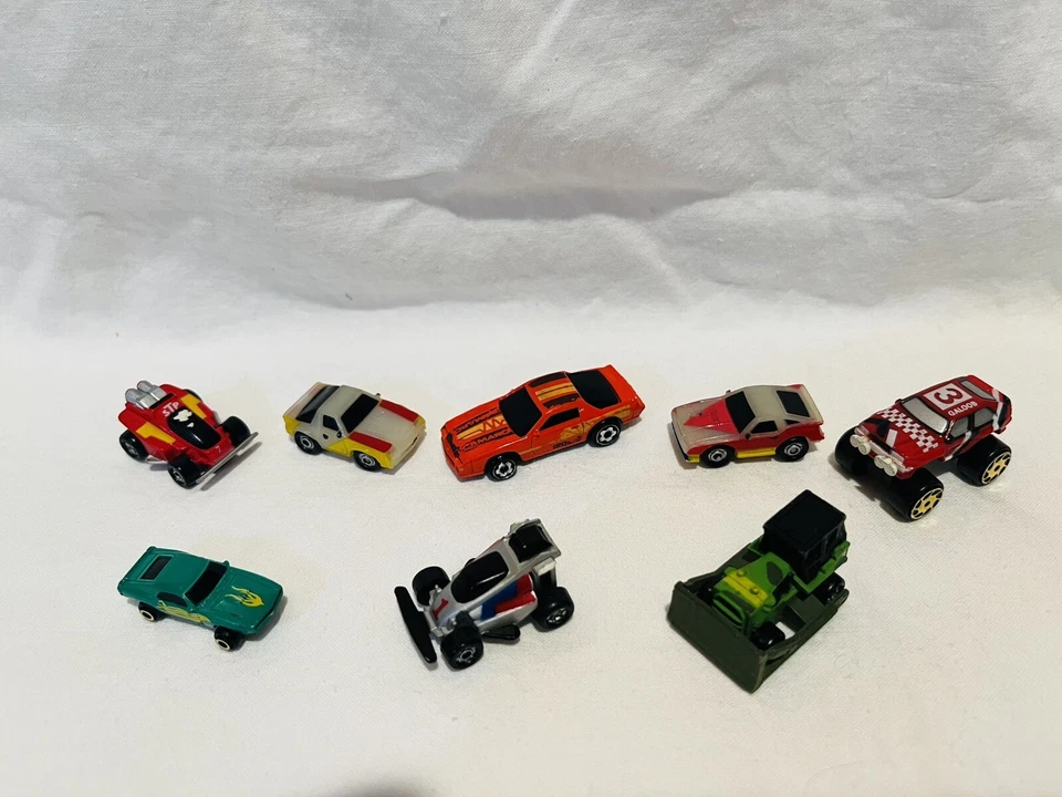 Lot of 8 micro vehicles vintage cars toys #A03 - Image 1 of 1