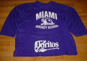 Vintage CCM Miami RedHawks Hockey Jersey KOHO Doritos Sponsor Logos Men XL - Picture 1 of 2