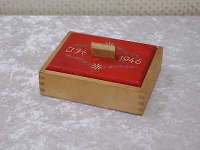 R7alCp - Madera Caja - Vintage 1946 - Handgefertigt - Pintado A Mano - • 11€