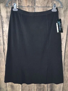 NEW Yarns & Stitches “Pretty Please” Black Knit Skirt Small S NWT Pull On Waist - Picture 1 of 4