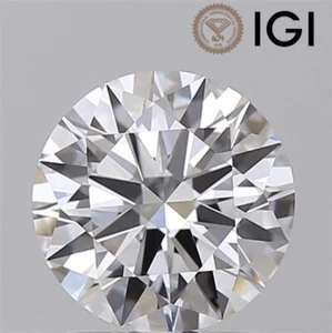 Diamante Suelto Redondo 1.83Ct VS1 Claridad Color E Certificado IGI Regalo Raro - Imagen 1 de 14