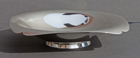 Tiffany Mid-Century Modern Sterling Silver Serving Dish Cover