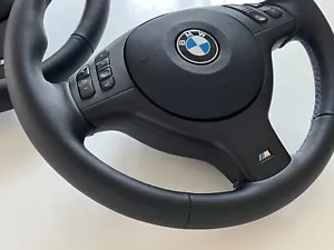 BMW M3 M5 E46 E39 M Lenkrad NEU restauriert nach OEM Vorgaben TOP, wie NEU - Picture 1 of 13