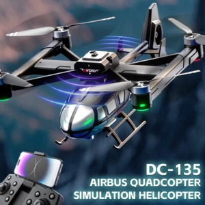 RC Drone Helicopter WIFI FPV 720P HD Dual Camera Obstacle Avoidance Quadcopter - Picture 1 of 25