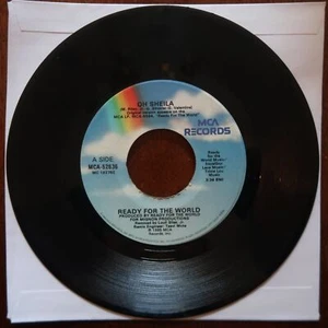 READY FOR THE WORLD OH SHEILA/I'M THE ONE WHO LOVES YOU VINYL 45 VG 30-90 - Picture 1 of 2