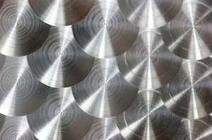 Stainless 0.5-1.5mm Panels Cut Kreismarmoriert Pattern Linen Decorative - Bild 1 von 5