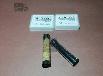 Silicone Hemorrhoidal Bans For Hemorrhoid Suction Ligator Foto 1 de 4