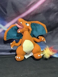 Vintage 1999 Pokémon Charizard 11" Plush Stuffed Toy Play by Play Nintendo - Picture 1 of 3