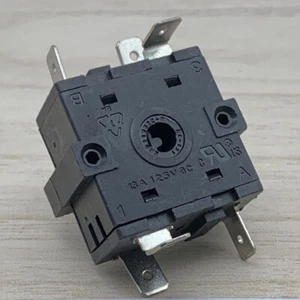1pc HUA LI LAI FZ31-9 6 pins 6 positions Galanz Function selection Rotary switch - Picture 1 of 6