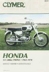 Honda CD125 CA160 CB160 CL160 CA175 CD175 Clymer Repair Service Shop Manual M321 - Picture 1 of 2