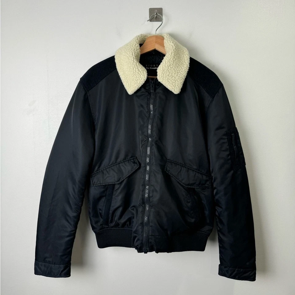 The Kooples Sport Men Fleece Collar Jacket Size Medium - Image 1 of 4