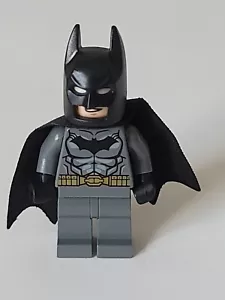 LEGO DC Super Heroes Batman Minifigur dunkel bläulich grau Anzug dim002 71200 - Bild 1 von 4