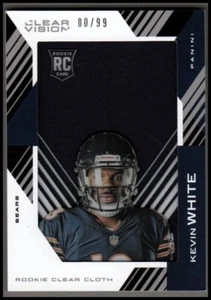 2015 Panini Clear Vision Rookie Clear Cloth Jersey #RCCKW Kevin White BEARS /99 - Picture 1 of 2