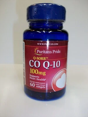 CO  Q-10  Q-SORB 100 mg  60 Softgels  Supports Heart Health - Image 1 of 3