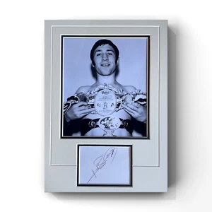 Ken Buchanan - Scottish Former Professional Boxer Signed Display - Picture 1 of 2